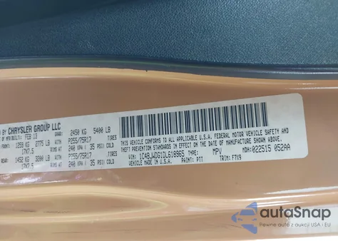 2013 Jeep Wrangler Unlimited Freedom Edition из США, поврежденный, VIN 1C4BJWDG1DL618965